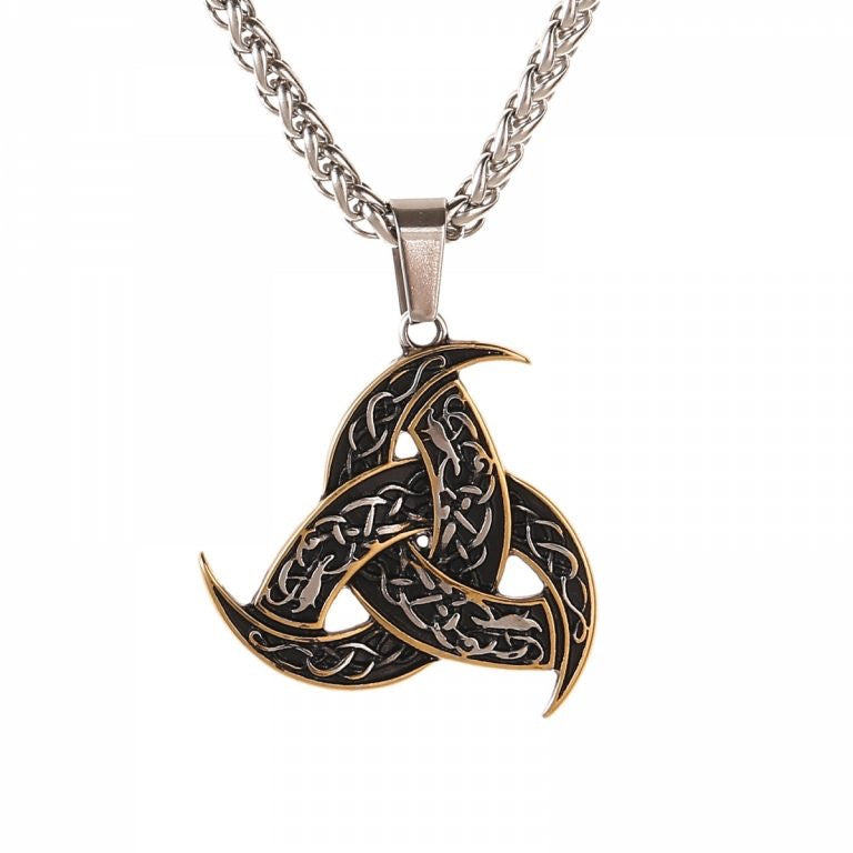 Necklace “Horn Óðrœrir” (Dual Tone)