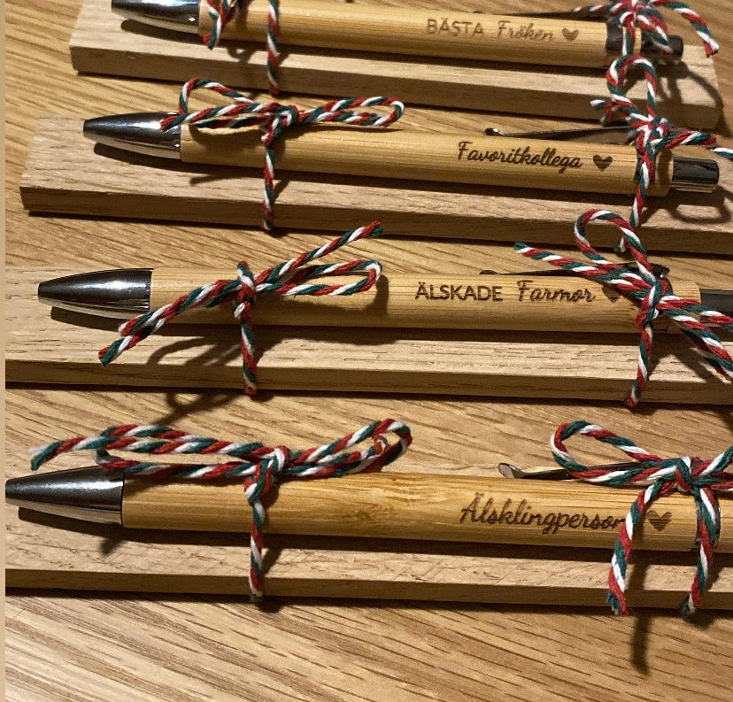 Bambu-pennor med sås