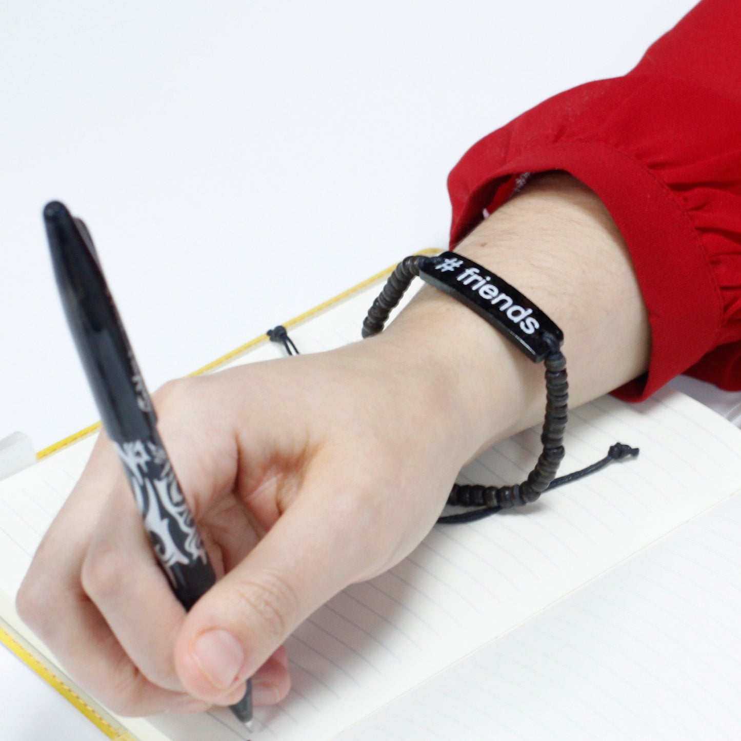 Vänskapsarmband "Vänner" – Kokos