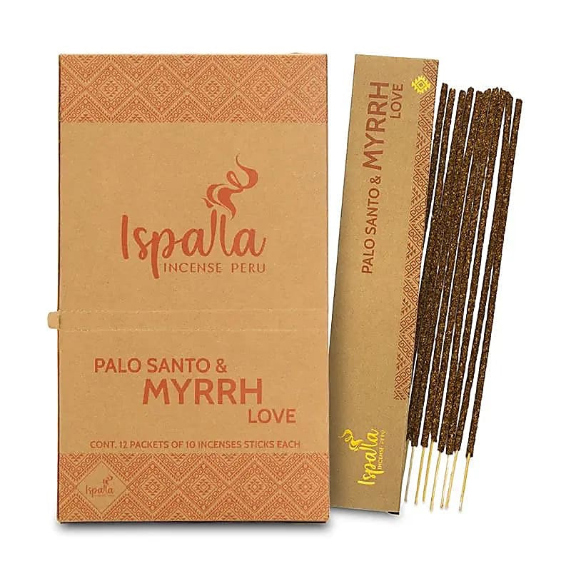 Ispalla Rökelsepinnar "Palo Santo och Myrrh"