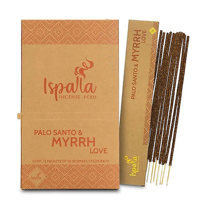Ispalla Rökelsepinnar "Palo Santo och Myrrh"