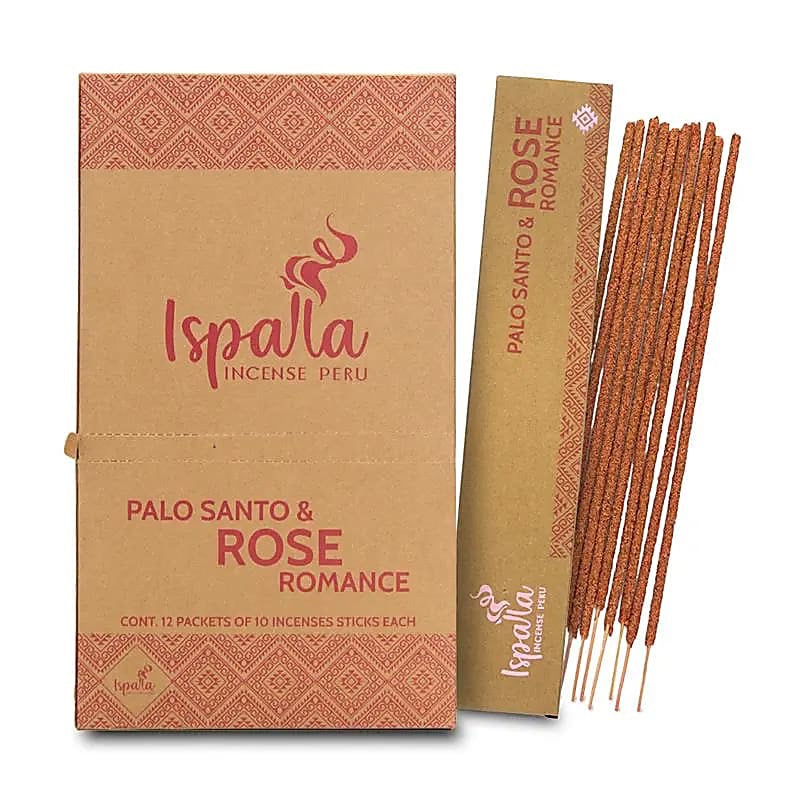 Ispalla Rökelsepinnar „Palo Santo och Rose“