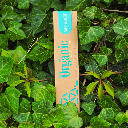 Rökelselepinnar "White Sage" Song of India-Organic
