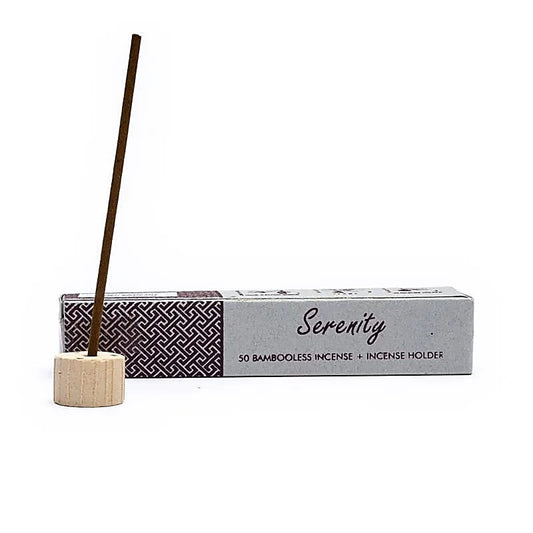Bambuslose Kräuter-Räucherstäbchen "Serenity" Song of India