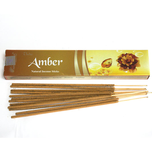 Aromatika Vedische Räucherstäbchen – Amber