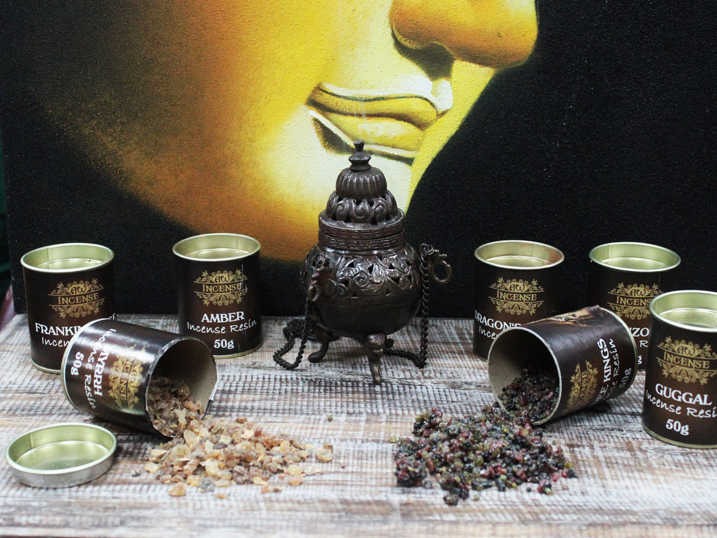 Amber-Bärnsten Rökelse Resin 50gr.