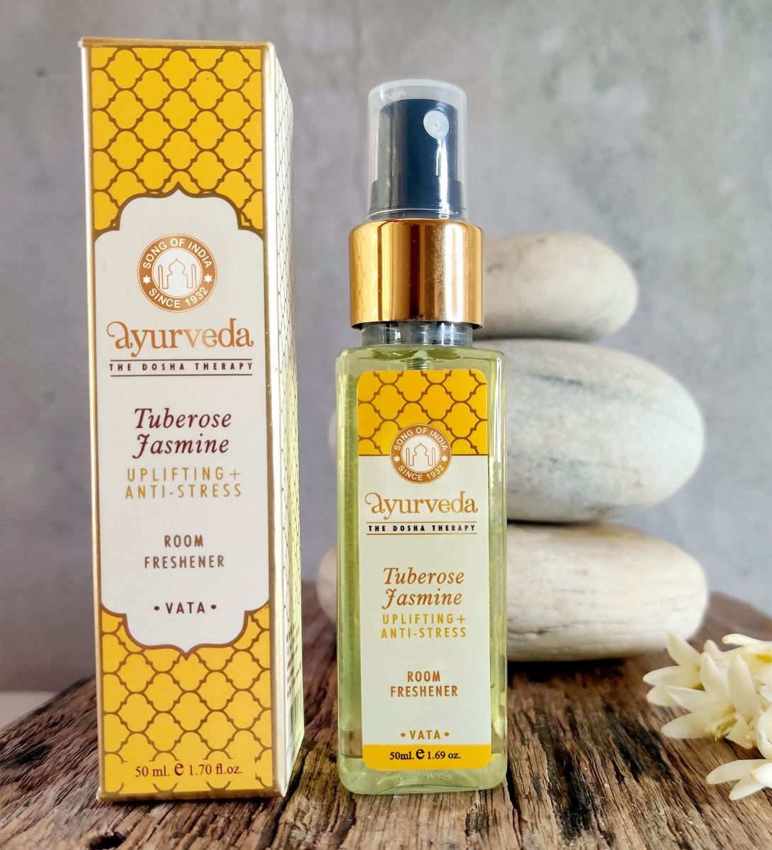 Naturliga ayurvedisk rumsprayer "Song of India" - Vata