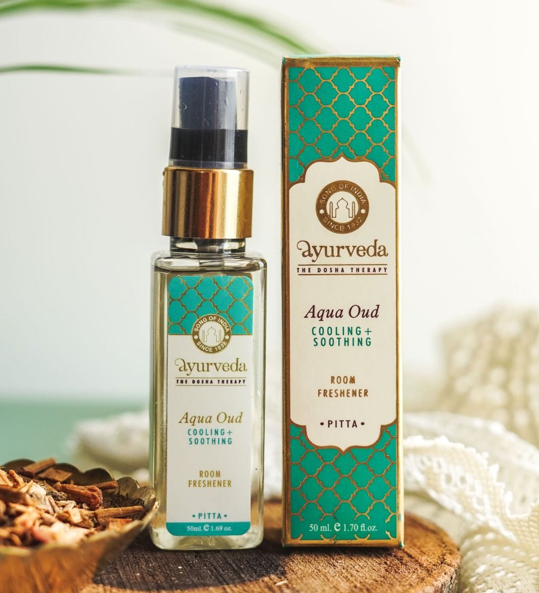 Naturliga ayurvedisk rumsprayer "Song of India" - Pitta