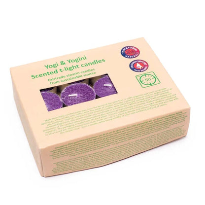 Värmeljus Lavendel - Livets Blomma