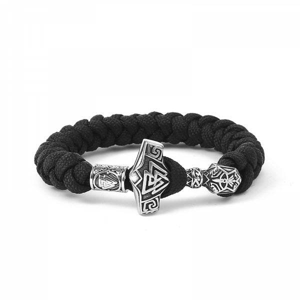 Armband „Thors Hammer – Valknut“ 