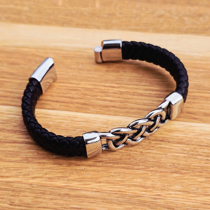 Armband "Lederknoten"