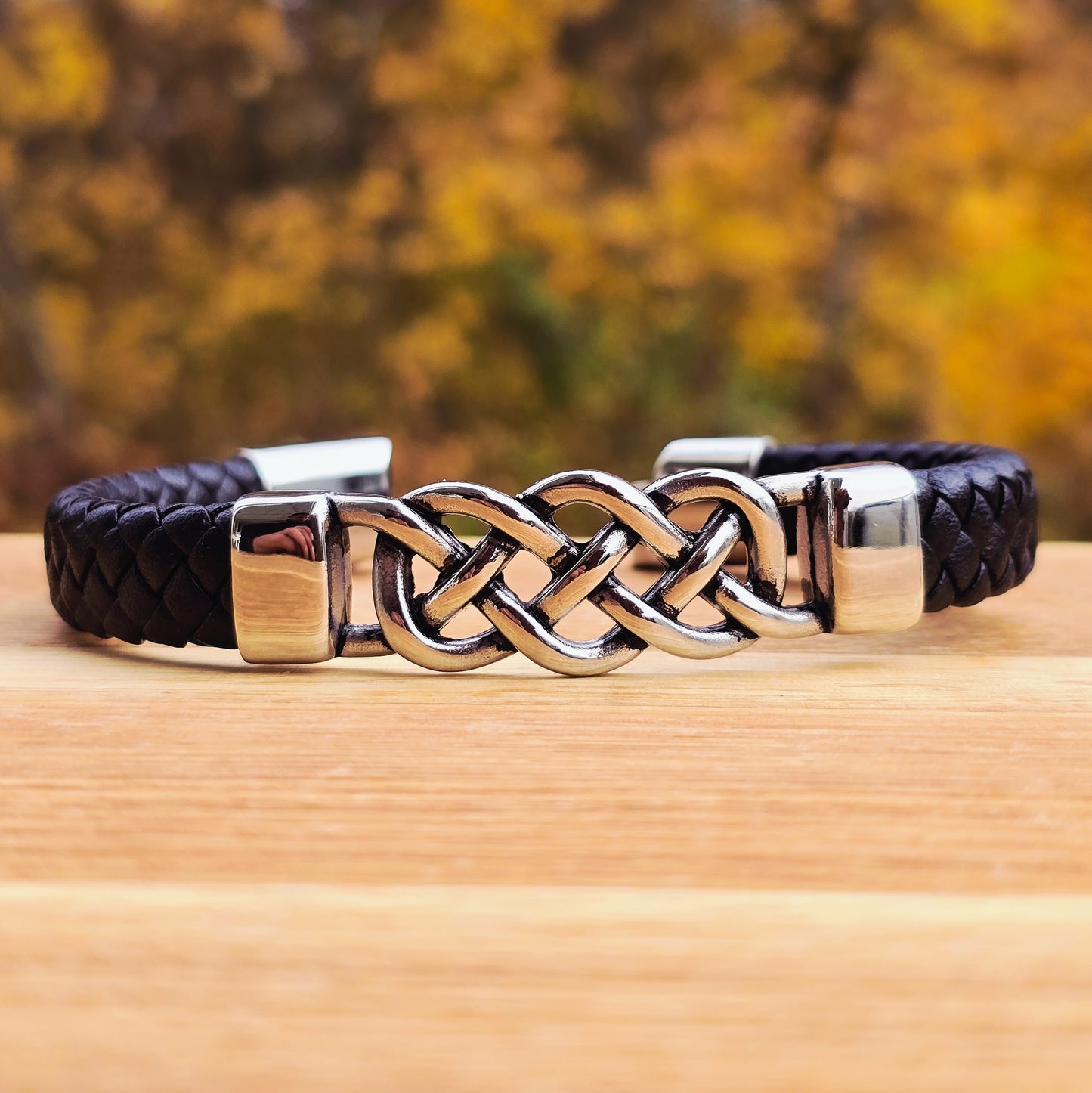 Armband "Lederknoten"