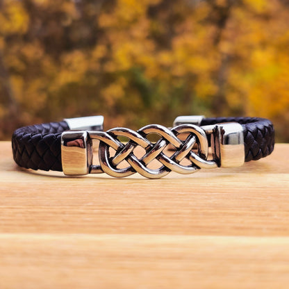 Armband "Lederknoten"