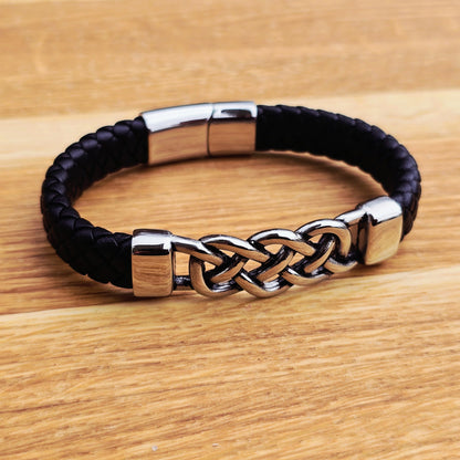 Armband "Lederknoten"