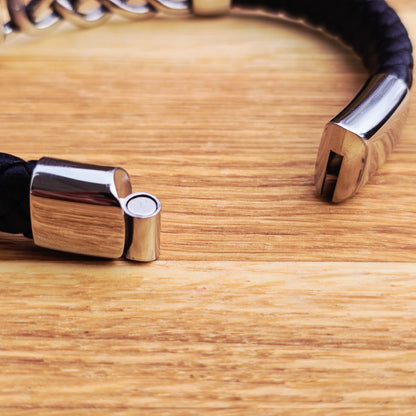 Armband "Lederknoten"