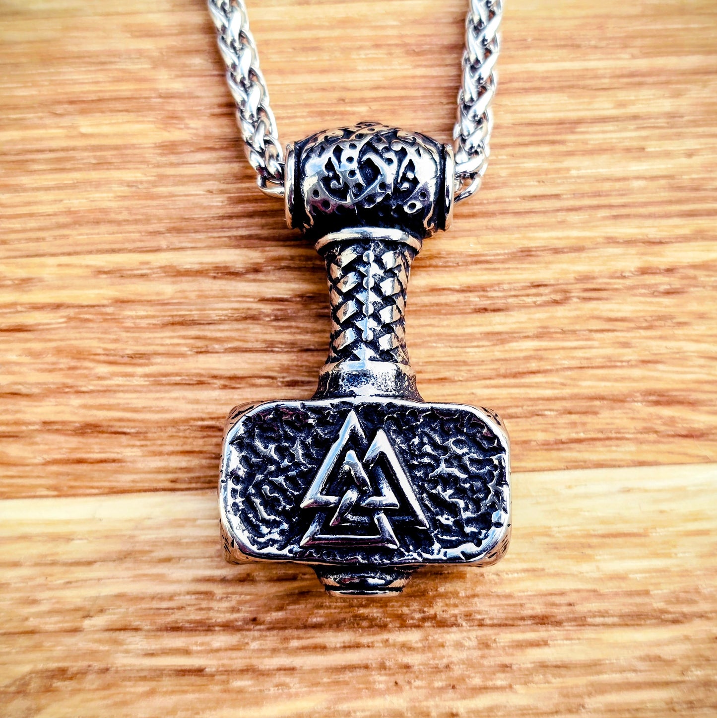 Necklace “Mjölnir Classic” (Silver)