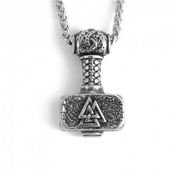 Necklace “Mjölnir Classic” (Silver)
