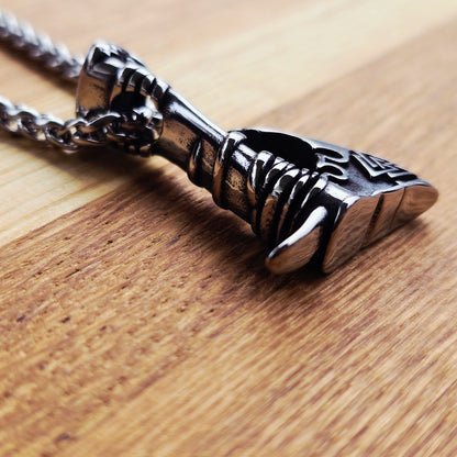 Necklace “Battle Axe” (Silver)