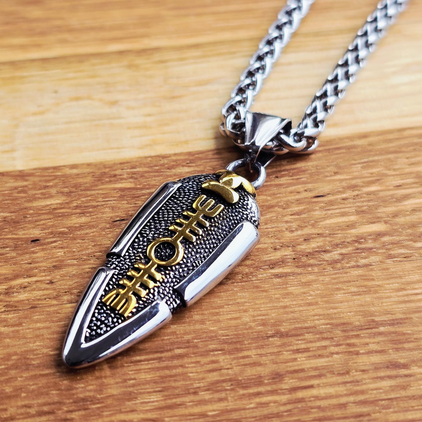 Necklace "Valknut-Arrowhead"