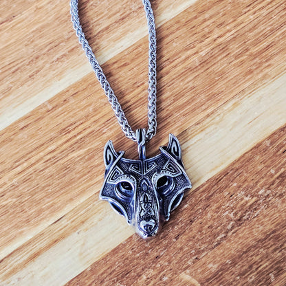 Wolf Necklace “Freki Legacy” (Silver)
