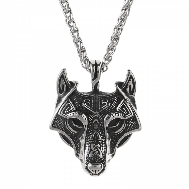 Wolf Necklace “Freki Legacy” (Silver)