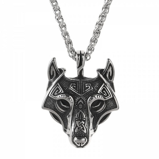 Wolf Necklace “Freki Legacy” (Silver)