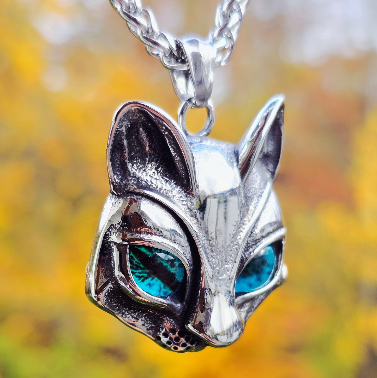 Necklace "Trjegul-Freyja’s Mysterious cat"