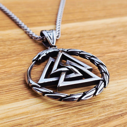 Necklace "Valknut Nidhöggr XXL"