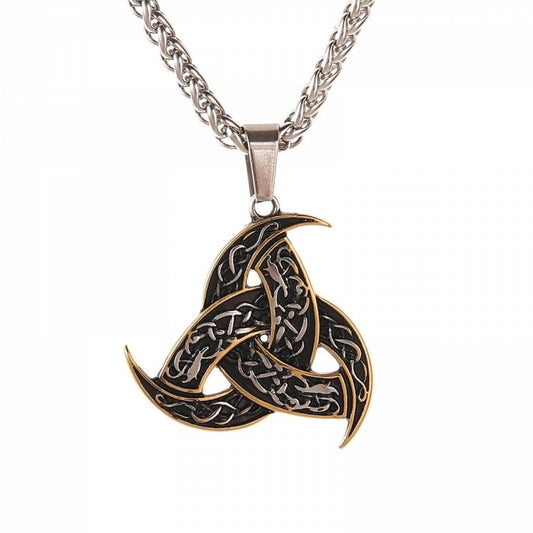 Necklace “Horn Óðrœrir” (Dual Tone)
