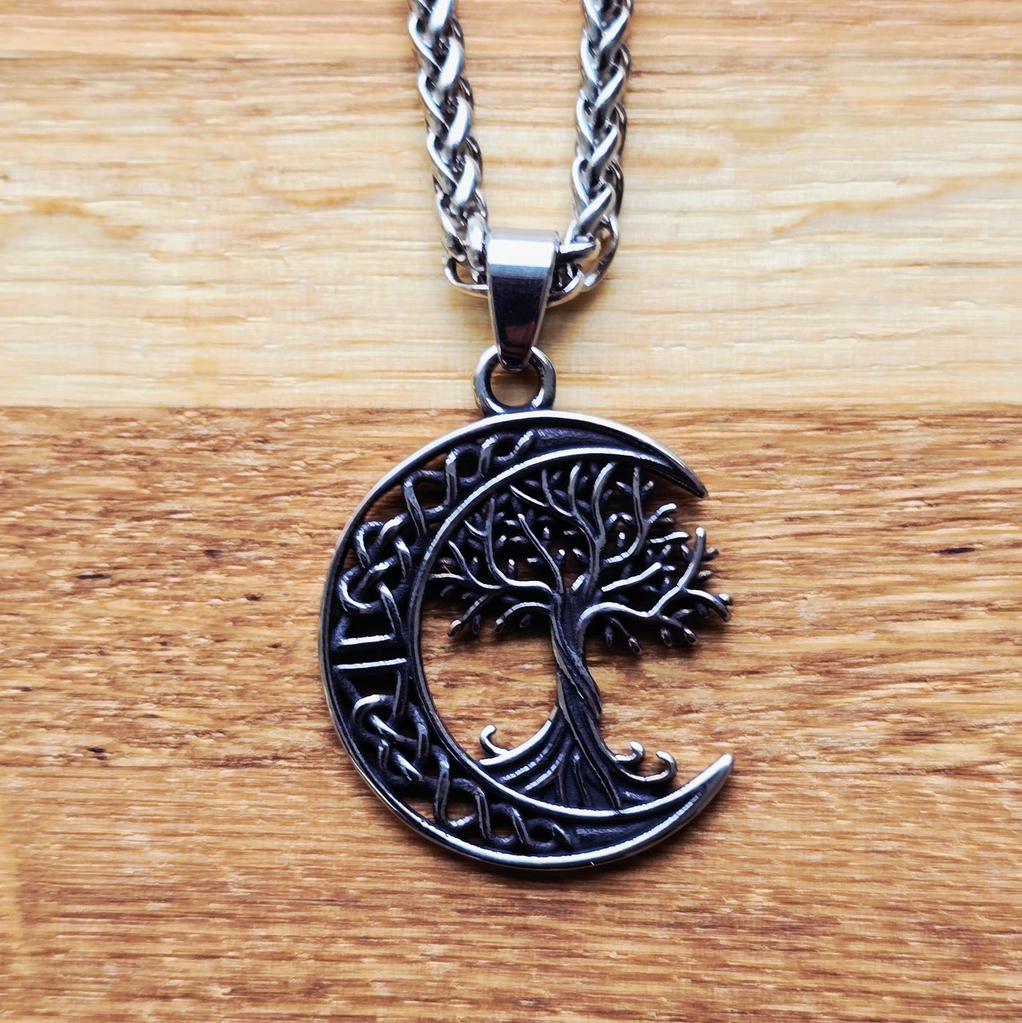 Necklace "Yggdrasil Moonlight"