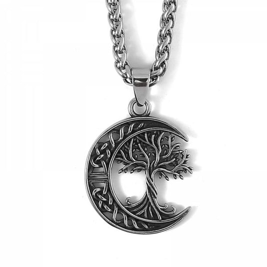 Necklace "Yggdrasil Moonlight"