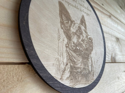 Bild "Jag älskar hundar" &amp; Text