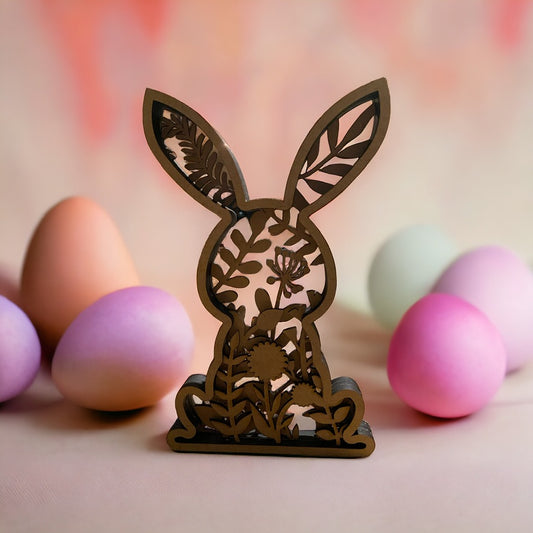 Flerlager "Påskens Glädje" MDF Hare
