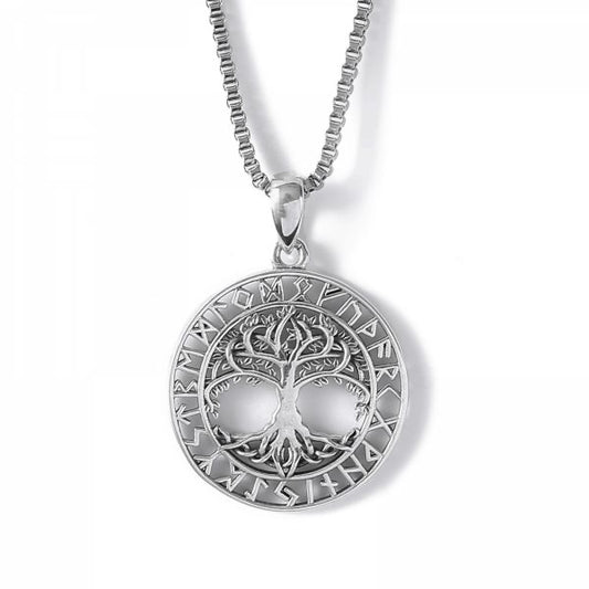 Necklace “Yggdrasil” (925 Sterling Silver)