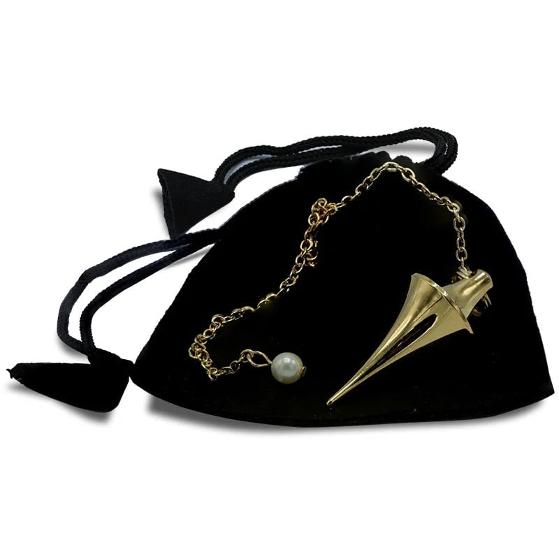 Energetisk Pendel i förgylld mässing