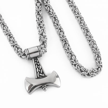 King Chain Halskette "Mjölner Sleek"