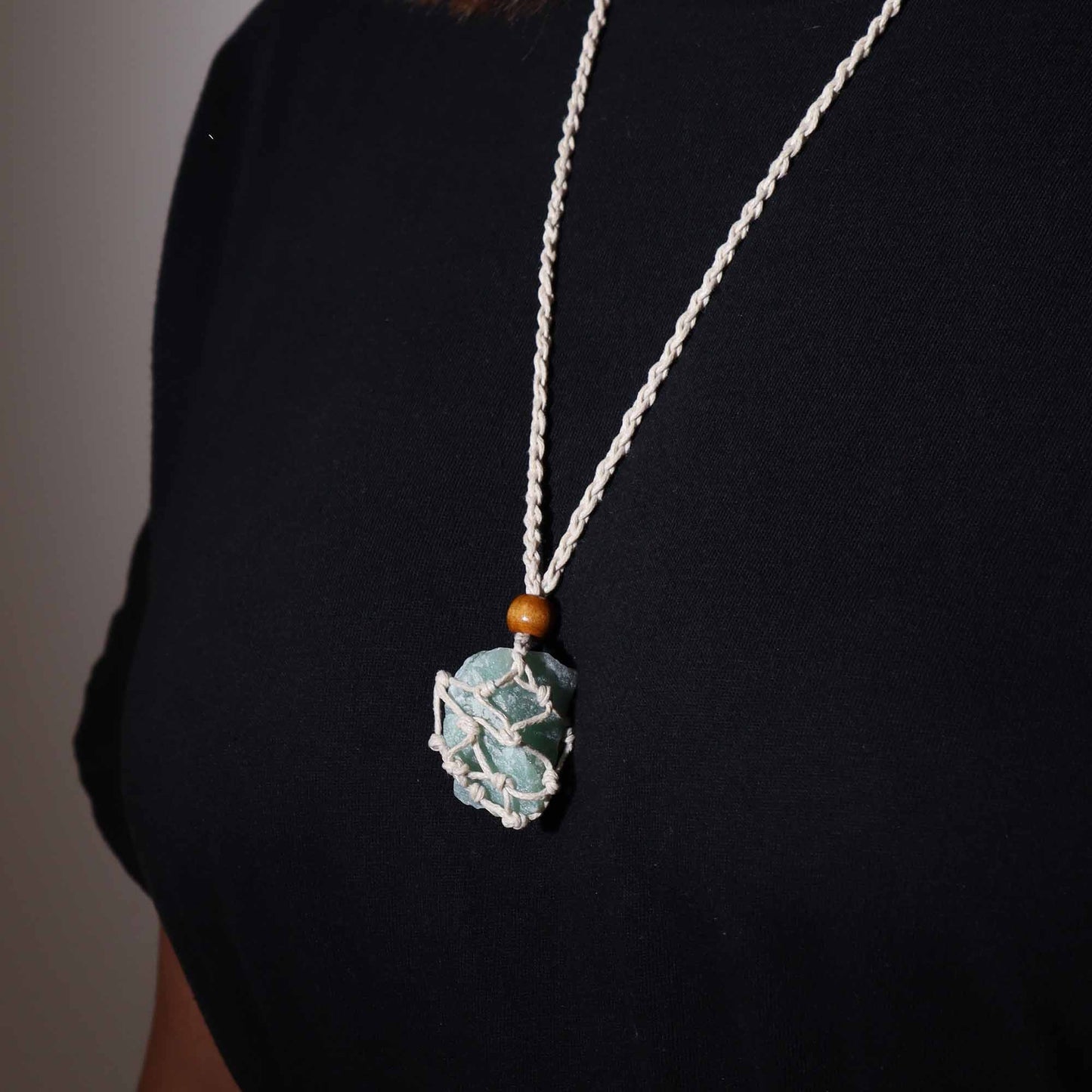 Halsbandssnöre till Kristaller &amp; Ädelstenar – 45 cm