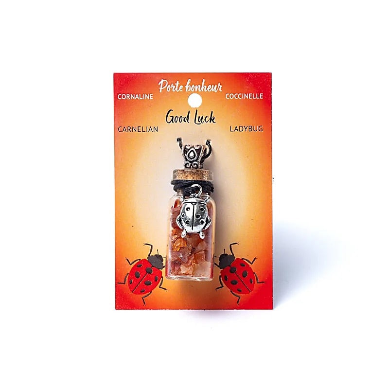 Presentflaska i glas med Ädelstenar - olika typer