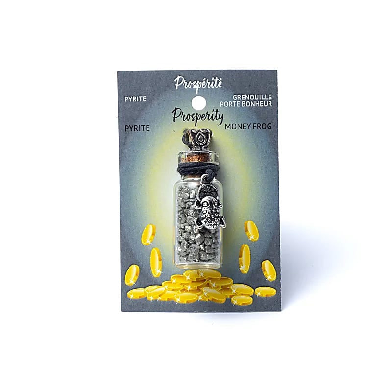 Presentflaska i glas med Ädelstenar - olika typer