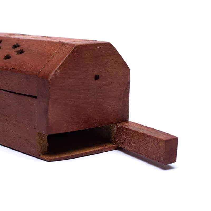 Rökelsehållare &amp; Låda i akaciaträ