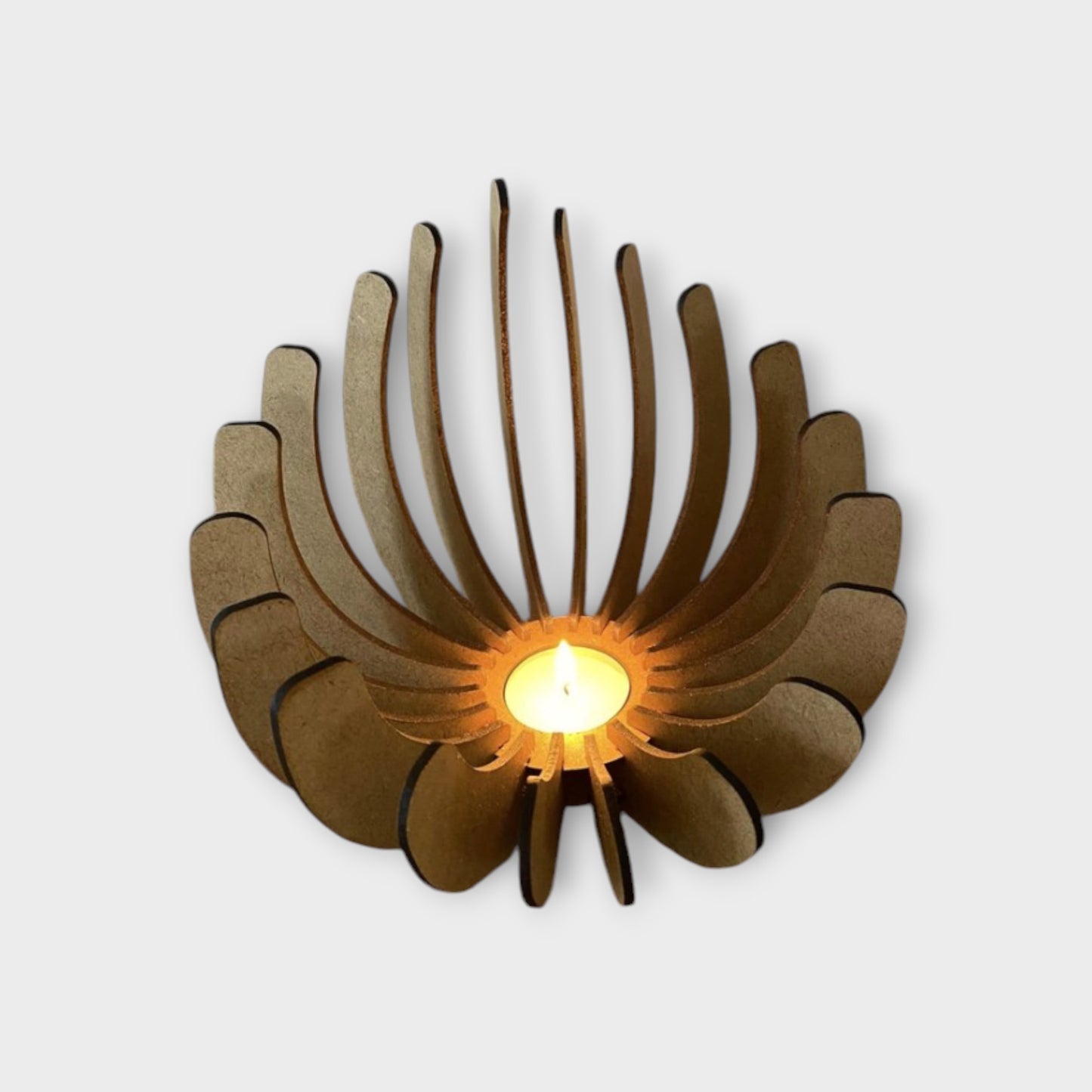 Lamelljusstake av MDF eller Plywood