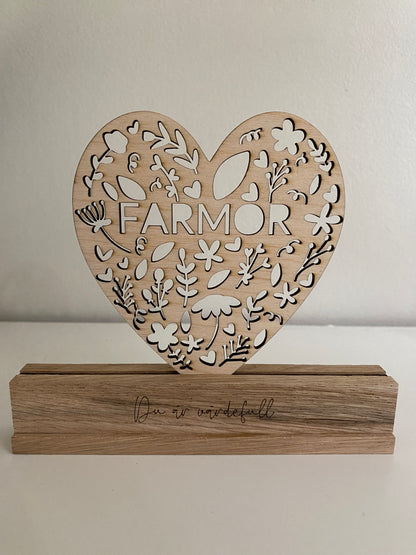 Dekorativt hjärta – Till någon du älskar