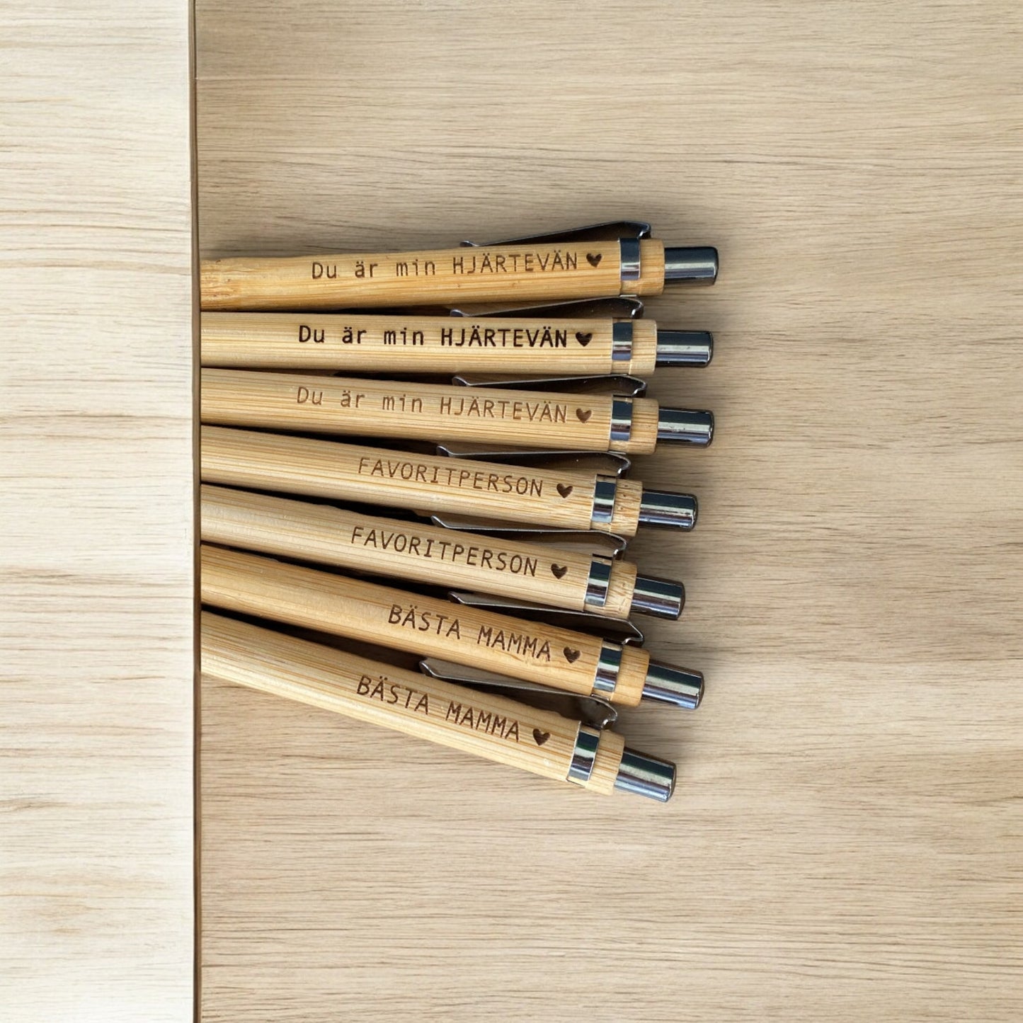 Bambu-pennor med sås