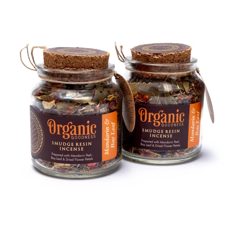 Naturlig rökelseörter för aromaterapi "Mandarin &amp; lagerblad"