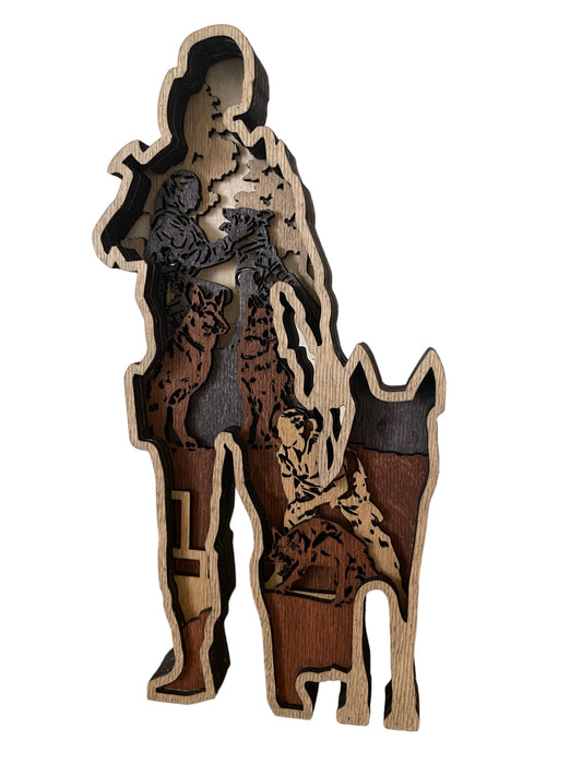 Flerskiktad "K9 Force"