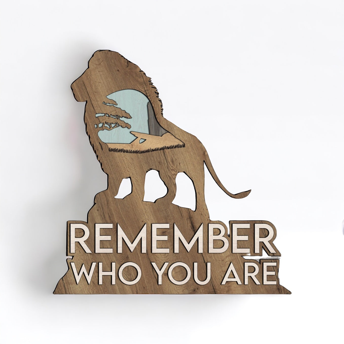 Flerskiktad "Kom ihåg vem du är"