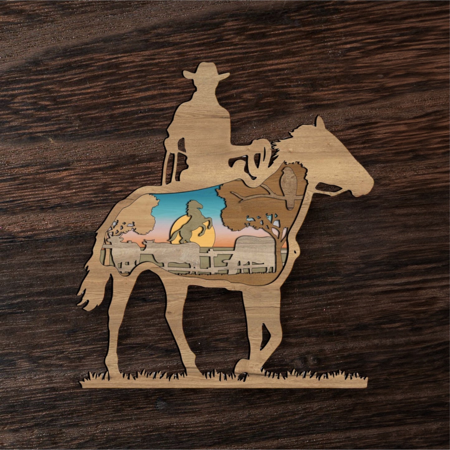 Flerskiktad "Landsbygd"