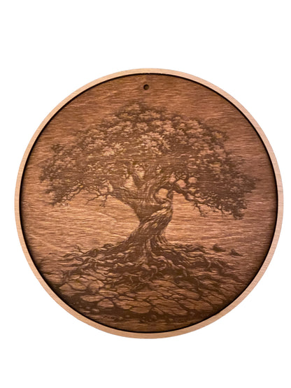 Väggdekoration "Livets träd" med ram