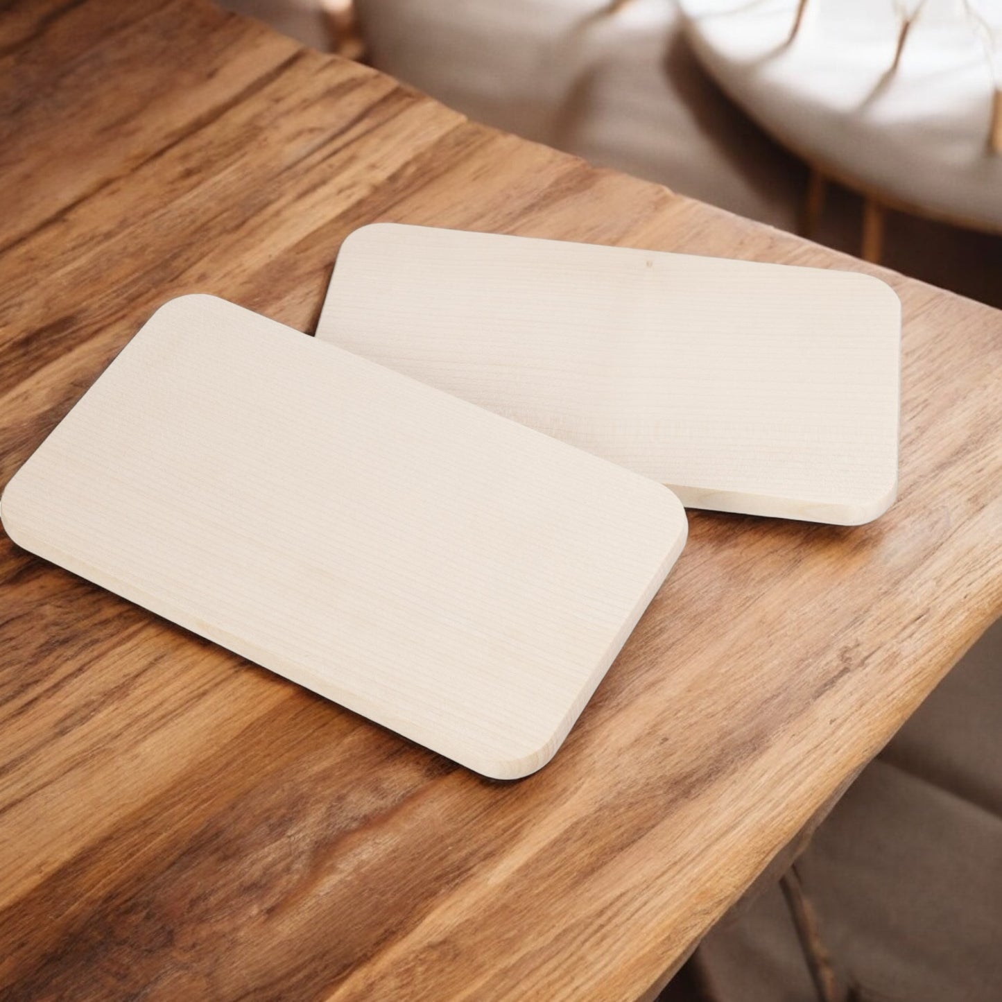 Skärbräda av lönnträ - 22,5x12,5cm