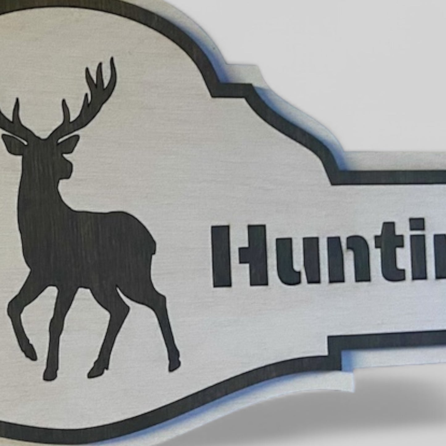 Väggdekoration "Ut på jakt" 350 x 173 x 9 mm